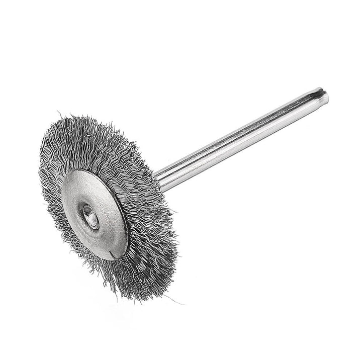 9pcs Stainless Steel Wire Brush Set Cleaner Polishing Brushes Cup Wheel For Dremel Rotary Tool Image 6