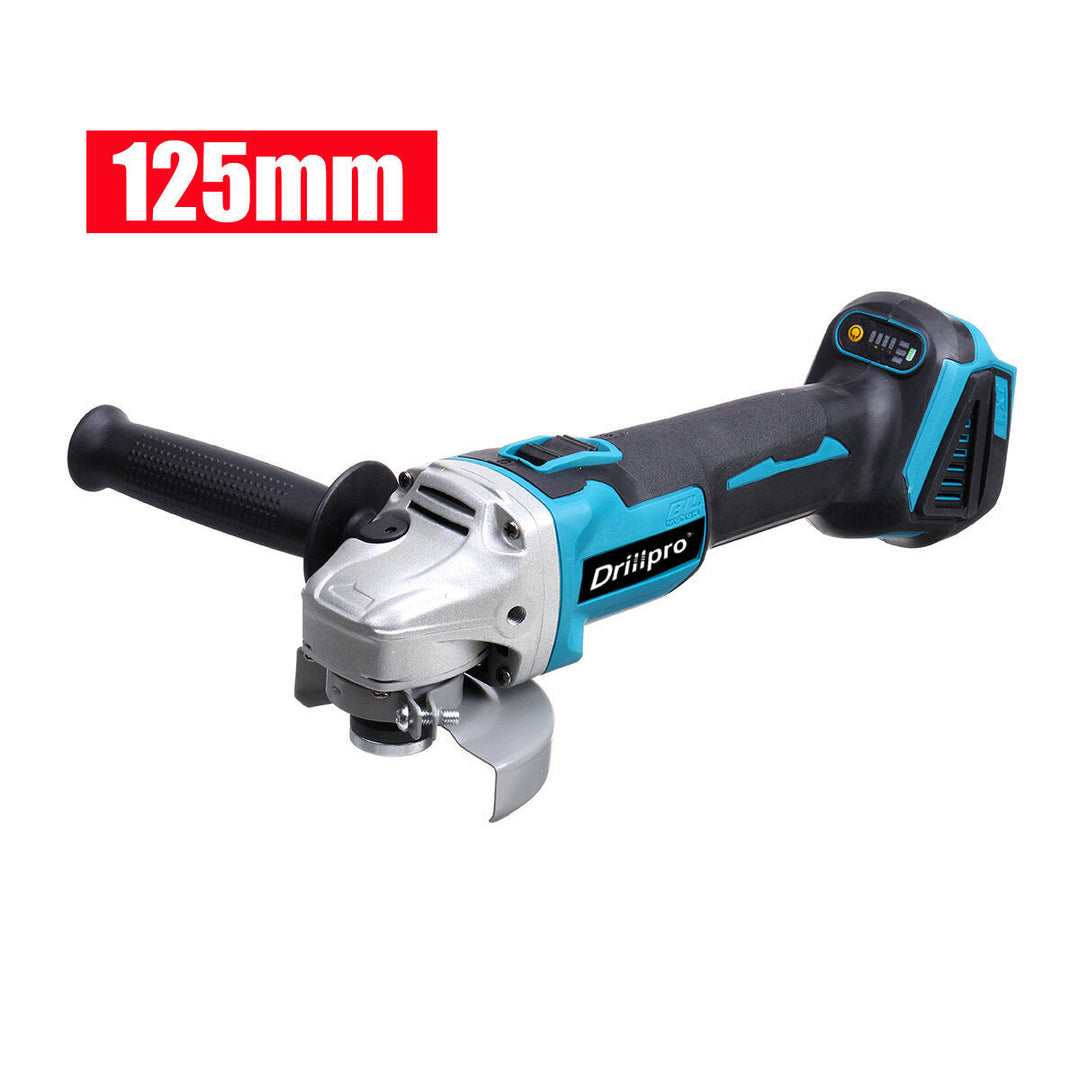 800W Adjustable Speed Brushless Angle Grinder 100mm,125mm Electric Grinding Cutting Polishing Machine Image 10