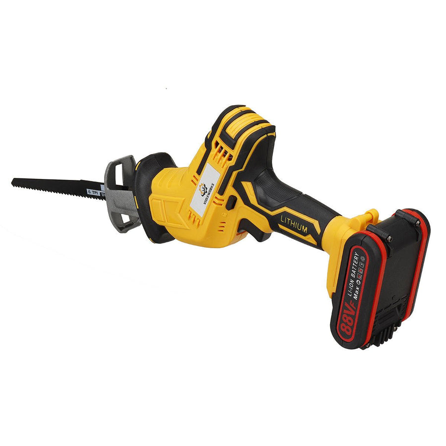 88VF 10mm Cordless Electric Reciprocating Saw w, 4 Blades Electric Wood Cutting Recip Prunning Image 1