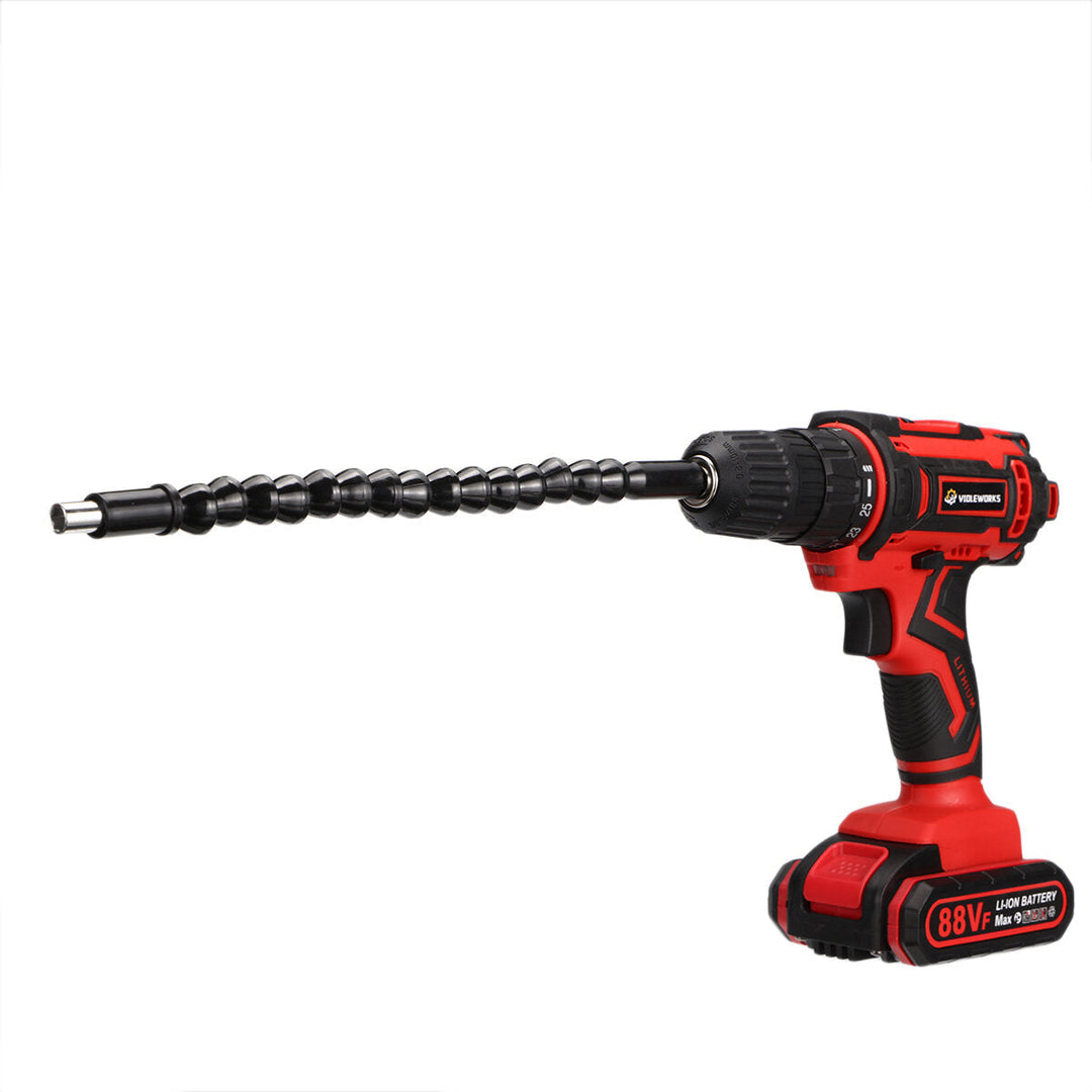 88VF 6000mAh Cordless Electric Drill Screwdriver + 30Pcs Accessories + 1,2Pcs Battery Image 7