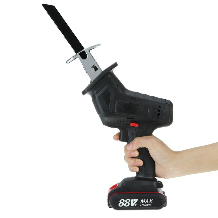 88VF Cordless Rechargeable Electric Reciprocating Saw Portable Wood Metal Plastic Cutting Tool W, 1 or 2 Battery Image 3