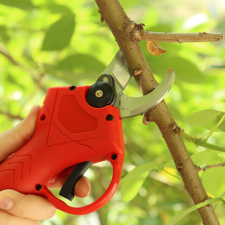 88VF Wireless 25mm Rechargeable Electric Scissors Branch Pruning Shear Tree Cutting Tools Image 9