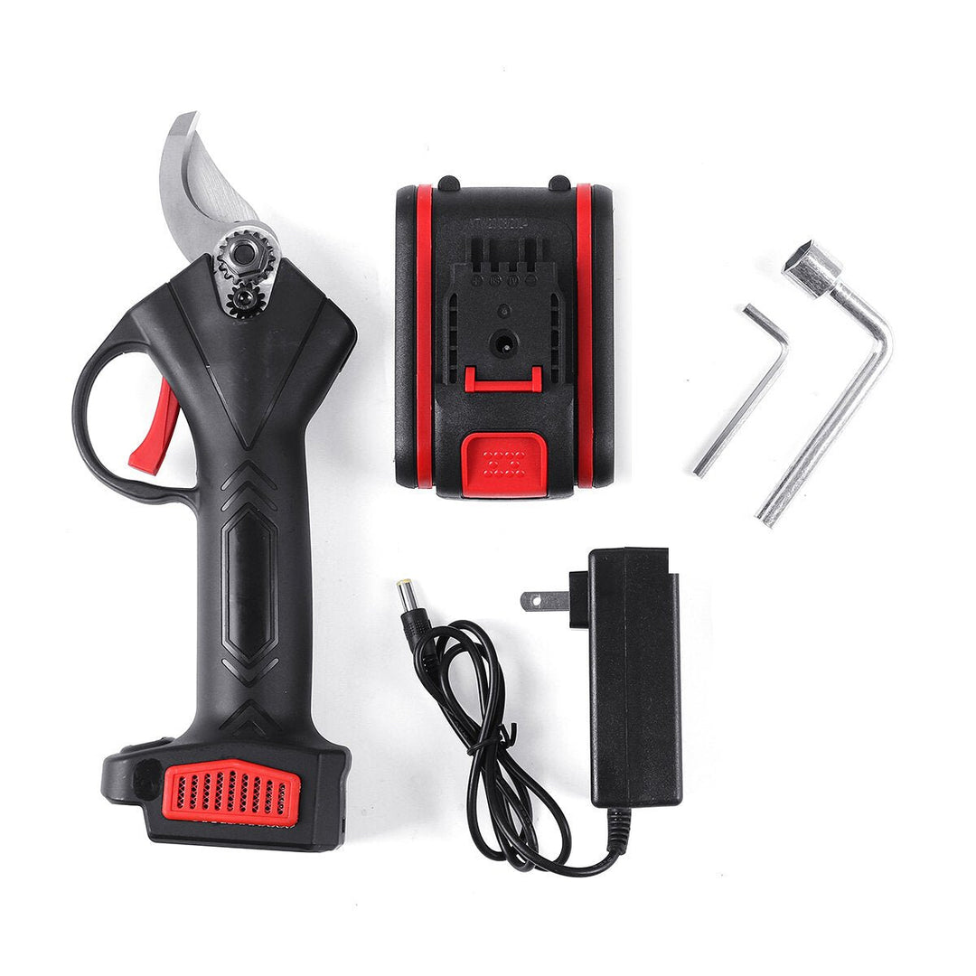 88VF Wireless 25mm Rechargeable Electric Scissors Branch Pruning Shear Tree Cutting Tools Image 1