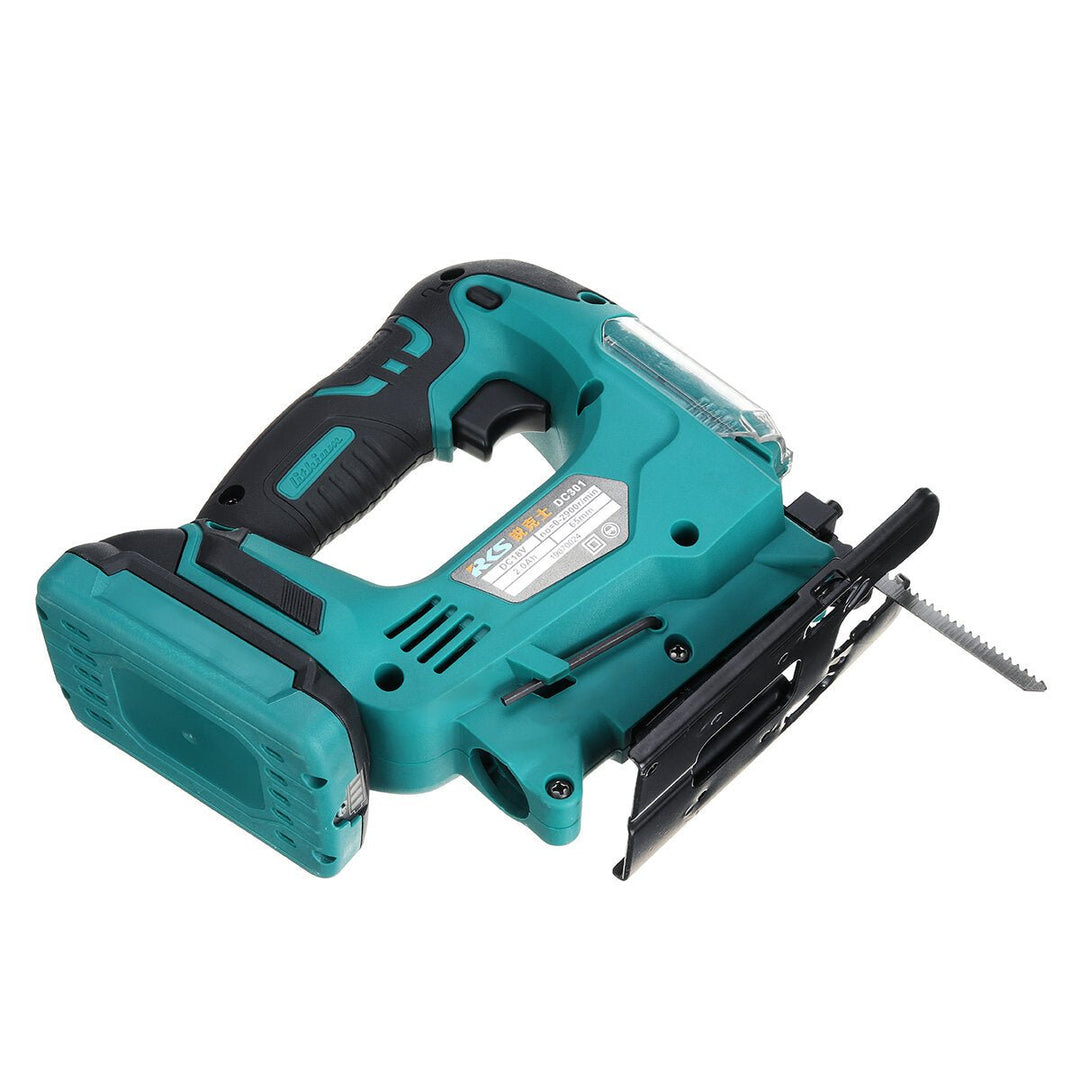 900W 18V Portable Electric Saw Pruning Jig Saw Rechargeable Woodworking Power Tools Wood Cutter W, 1,2 Battery Image 7