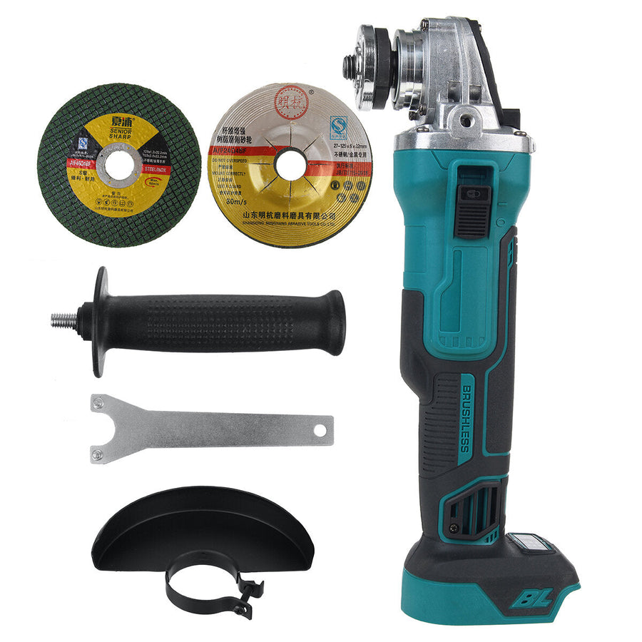 800W Cordless Angle Grinder Cutting Tool Variable Speed Electric Polisher For Makita 18V Battery Image 1