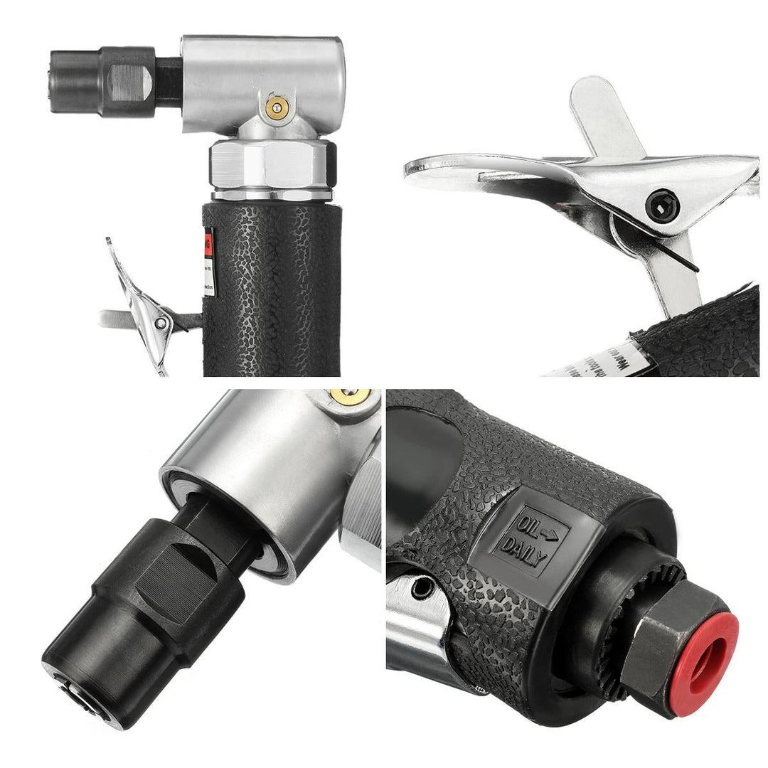 90 Degree Angle Air Die Grinder and 2-Inch Angle Sander Image 5