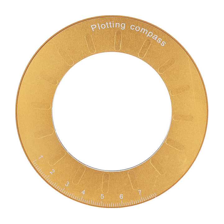 Adjustable Circle Drawing Ruler Round Rotatable Compass Ruler Woodworking for Measuring Gauging Image 4