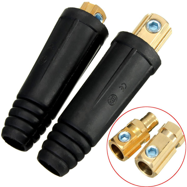 A Pair of 10-25mm European Electric Welding Machine Rapid Connectors Image 3