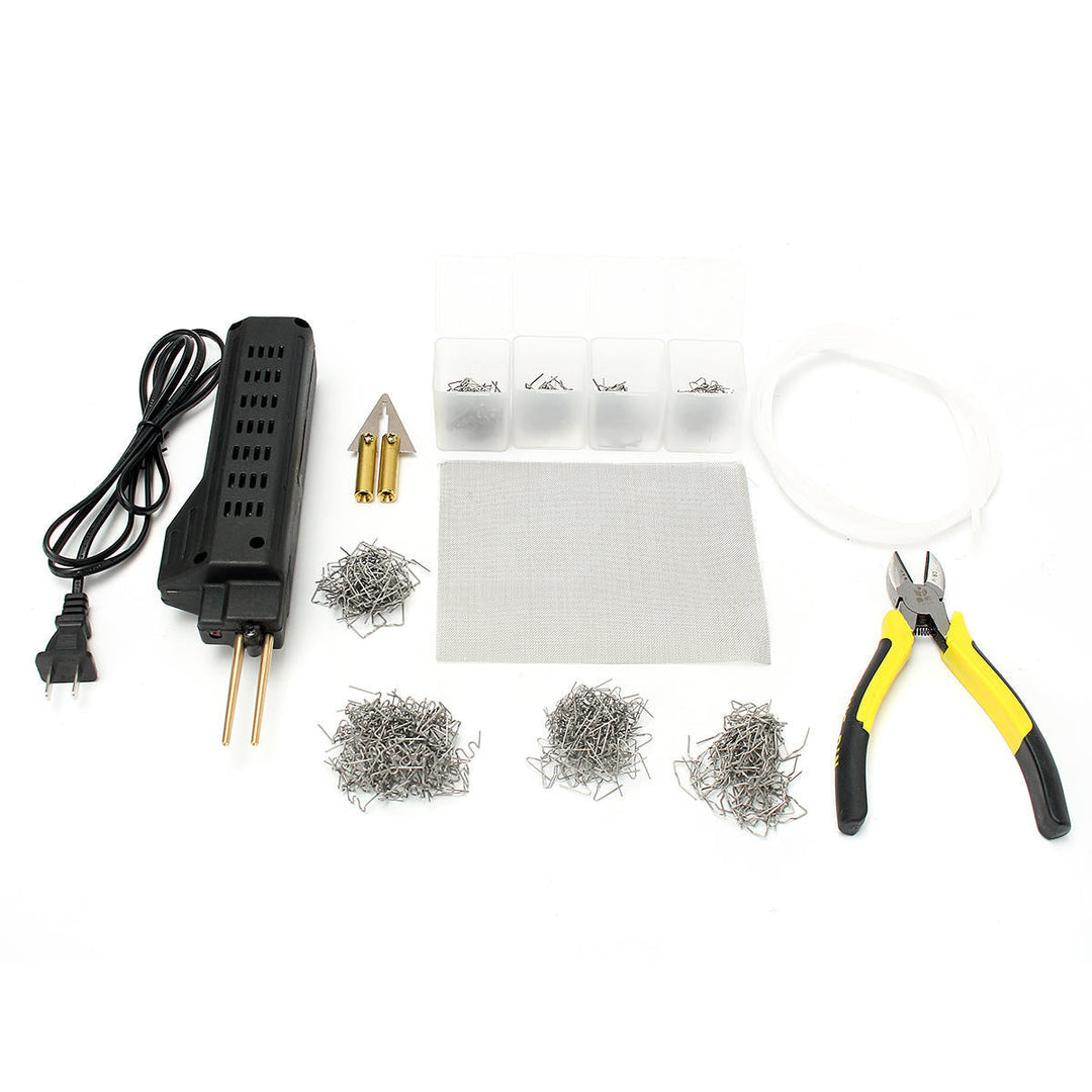 AC 220V Hot Stapler Bumper Fender Fairing Welding Machine Welding Tool Plastic Repair Kit Image 10