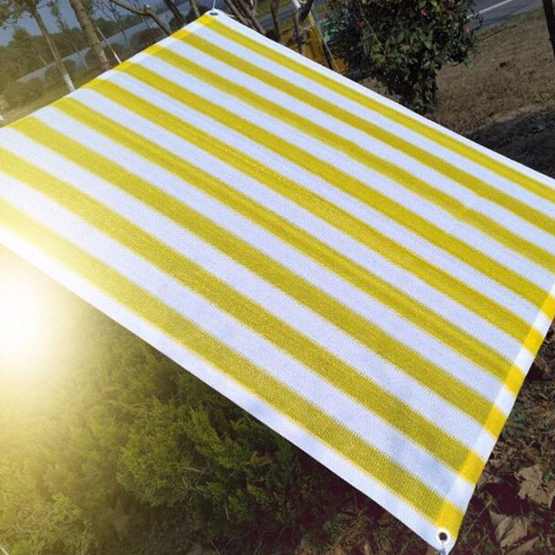 Anti UV Sun Shade Sail Awning Canopy Balcony Cloth Cover Outdoor Garden Image 4