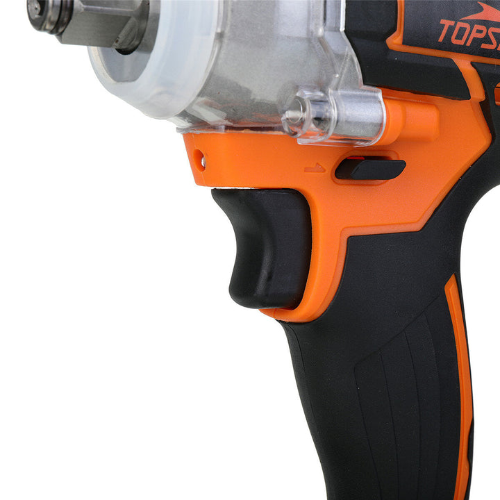 Brushless Impact Wrench LED Working Light Rechargeable Woodworking Maintenance Tool Image 8