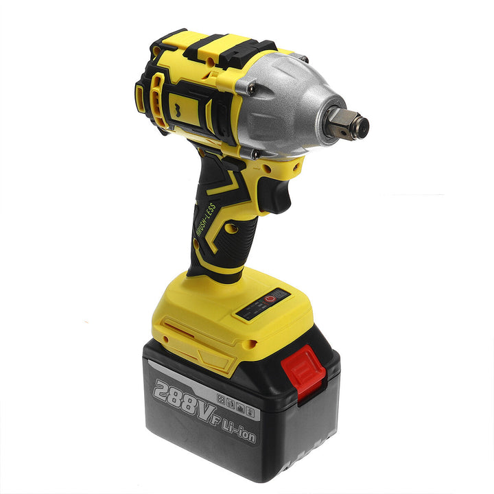 Brushless Cordless Electric Wrench 520N.m 0-3000RPM Power Tool Image 3