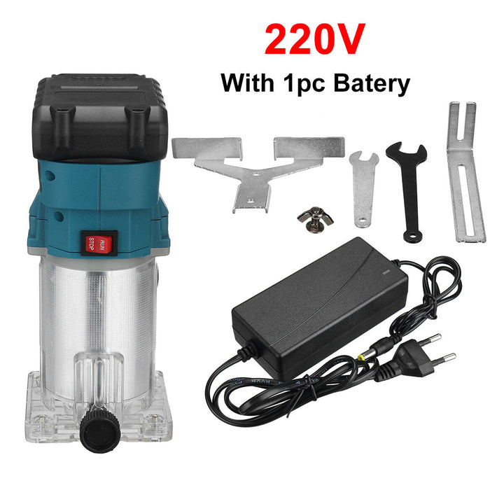 Brushless Rechargeable Electric Trimmer Multi-functional Wood Trimming Machine For Makita 18V Battery Image 3