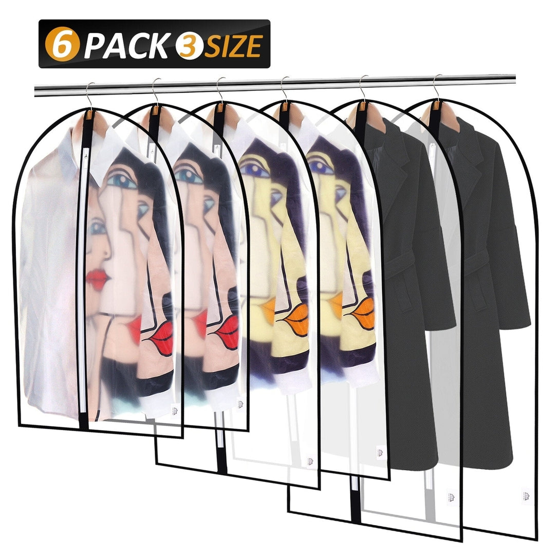 Clothes Covers Protector Breathable Dustproof Waterproof Hanging Clothes Storage Bag,DTTT Image 7