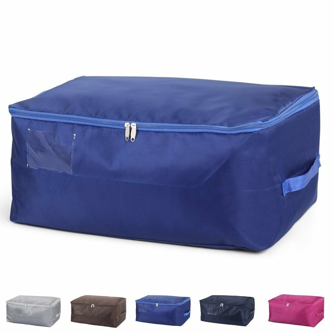 Clothes Storage Bags Beddings Blanket Organizer Storage Containers House Moving Bag Image 1