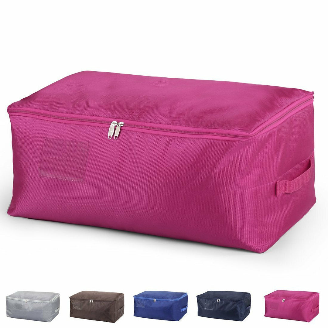 Clothes Storage Bags Beddings Blanket Organizer Storage Containers House Moving Bag Image 12