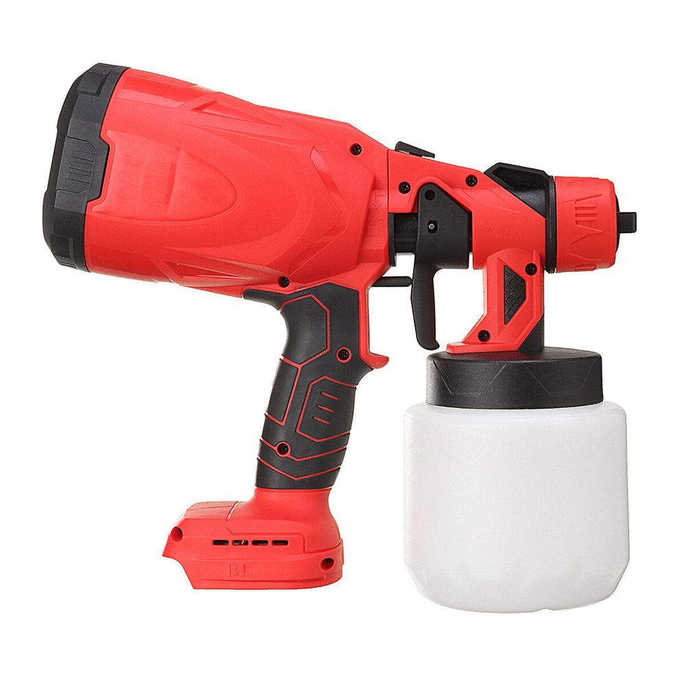 Cordless Electric Paint Sprayer Guns Home Garden Wall DIY Work Spray Tool For Makita Battery Image 2