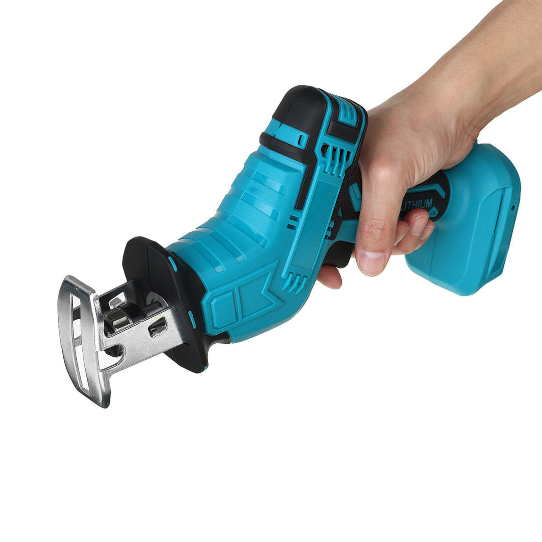 Cordless Reciprocating Saw Portable Electric Saw Wood Cutting Tool For Makita 18V Battery Image 5