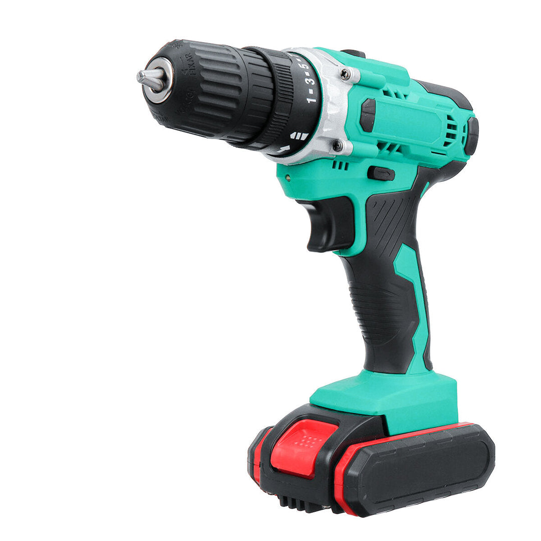 Cordless Electric Drill Rechargeable Drill Screwdriver Power Tool LED Image 4