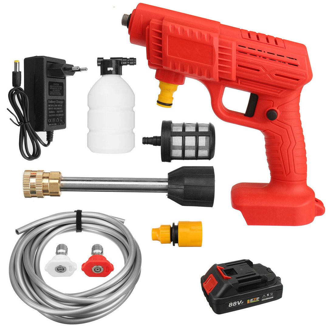 Cordless High Pressure Washer Car Washing Machine Spray Guns Water Cleaner Image 11