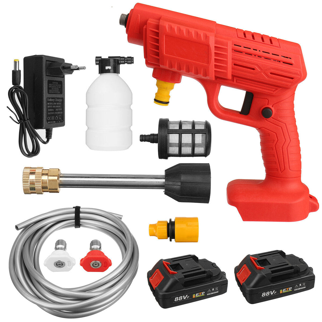 Cordless High Pressure Washer Car Washing Machine Spray Guns Water Cleaner Image 12