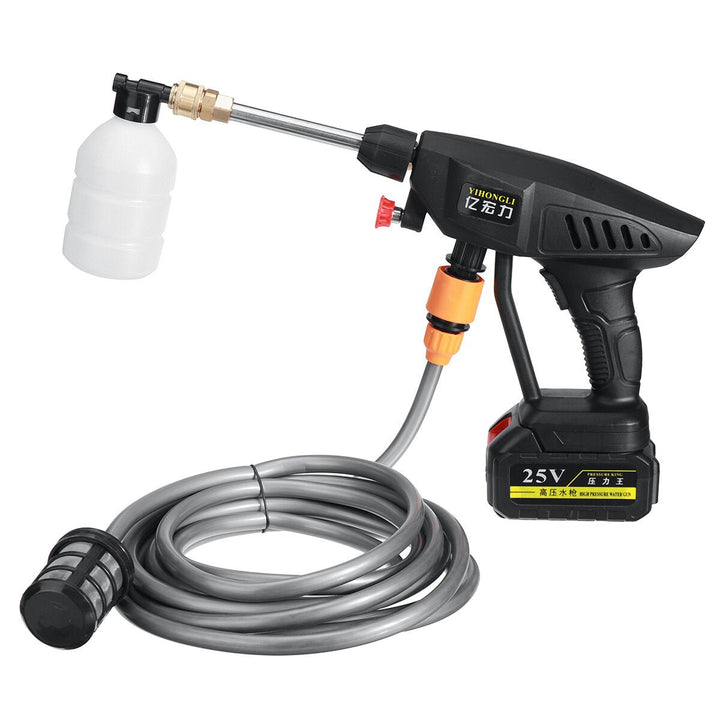 Cordless High Pressure Washer Car Washine Guns Spray Washer Water Cleaner W, 12V,25V Battery Image 3