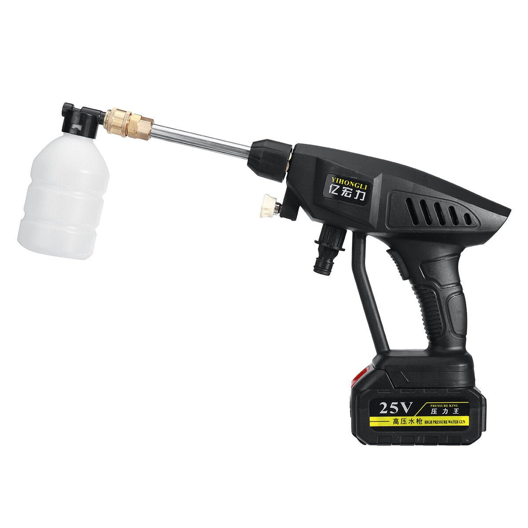 Cordless High Pressure Washer Car Washine Guns Spray Washer Water Cleaner W, 12V,25V Battery Image 4