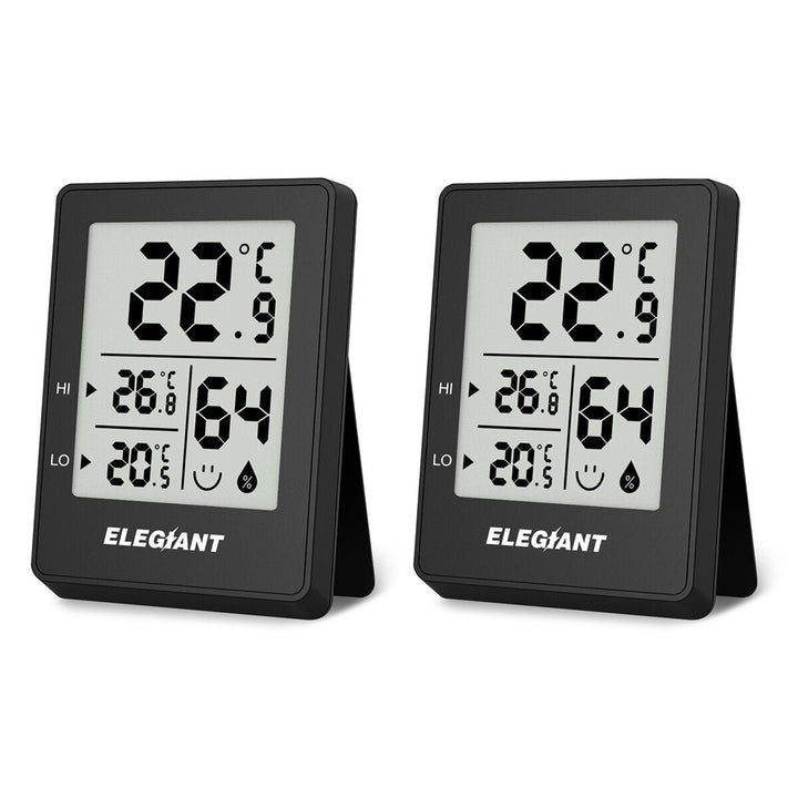 Digital Indoor Hygrometer Thermometer Rome Temperature Humidity Sensor Monitor C,F Image 3