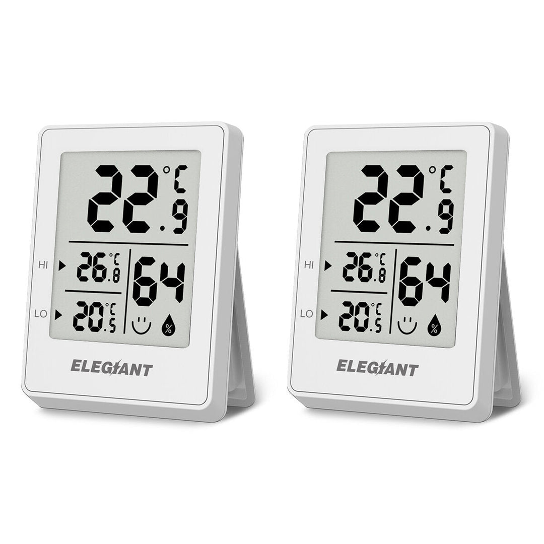 Digital Indoor Hygrometer Thermometer Rome Temperature Humidity Sensor Monitor C,F Image 1