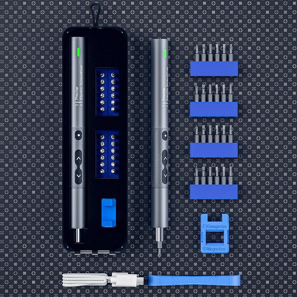 Electric Screwdriver 28 in 1 Precision Maintenance Screwdriver Lithium Battery Charging Combination Image 4