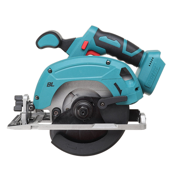 Electric Circular Saw Cutting Machine Handle Power Work Heavy Duty Wood Steel Cutting Tools Fit Makita 18V Battery Image 1