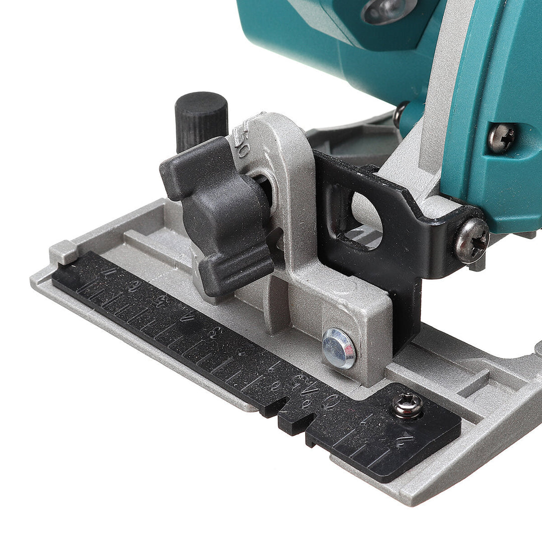 Electric Circular Saw Cutting Machine Handle Power Work Heavy Duty Wood Steel Cutting Tools Fit Makita 18V Battery Image 8