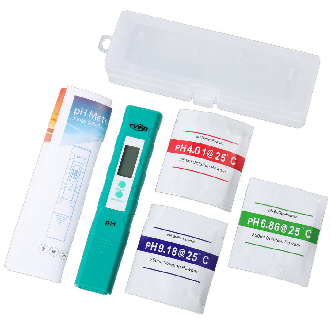 Digital pH Meter Quality Tester for Household Drinking Water Aquarium Hydroponic Image 9