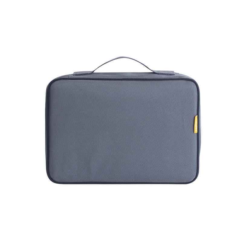 Double zipper Multi-Function Digital Products Travel Storage Bag Nylon Material Electronic Storage Wash Bag Image 2