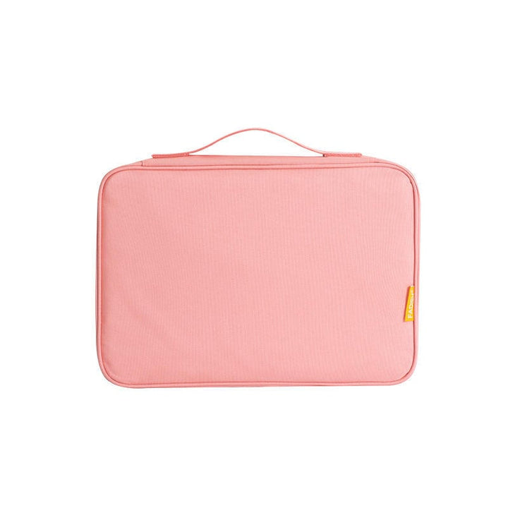 Double zipper Multi-Function Digital Products Travel Storage Bag Nylon Material Electronic Storage Wash Bag Image 3