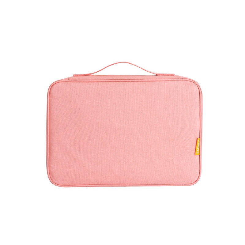 Double zipper Multi-Function Digital Products Travel Storage Bag Nylon Material Electronic Storage Wash Bag Image 7