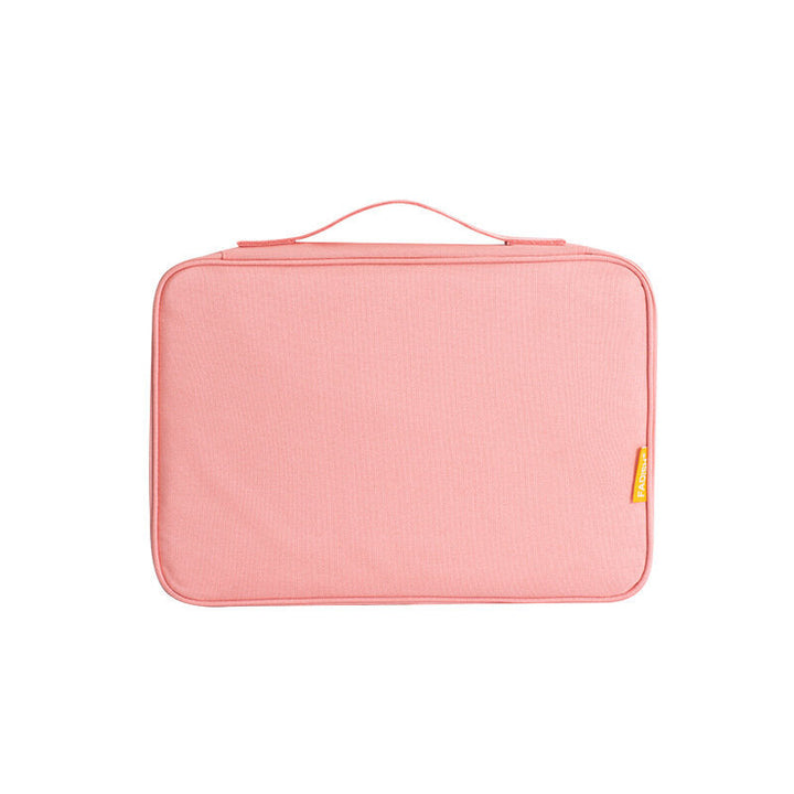 Double zipper Multi-Function Digital Products Travel Storage Bag Nylon Material Electronic Storage Wash Bag Image 7