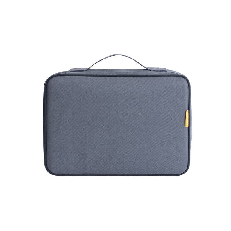 Double zipper Multi-Function Digital Products Travel Storage Bag Nylon Material Electronic Storage Wash Bag Image 1