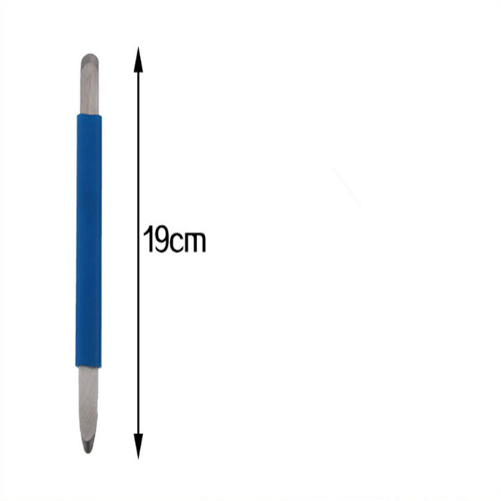 Double Head Flat and Positive Angle Seaming Tool Pressed Tile Grout Stick Floor Glue Gaps Scraping Tool Image 4