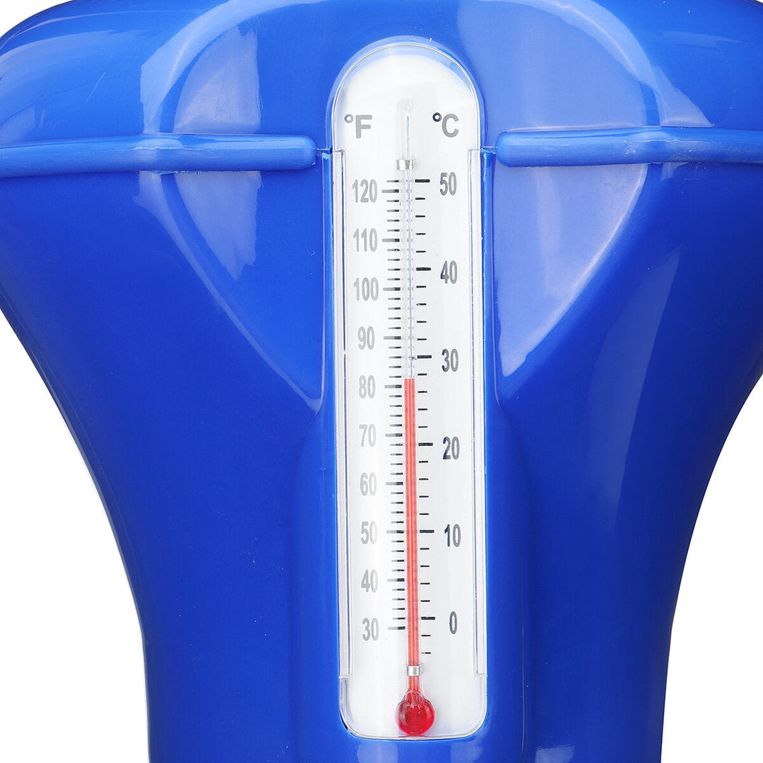 Floating Thermometer Swimming Pool Thermometer Dispenser Image 7