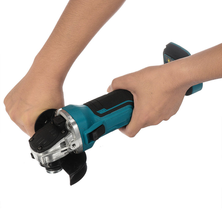 Electric Brushless Cordless Angle Grinder M10 125mm Cut for Makiita 18V Battery Image 2