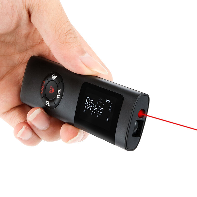 Handheld Electronic 40M Laser Distance Meter Mini Laser Rangefinder m,in,ft IP54 Waterproof Image 2