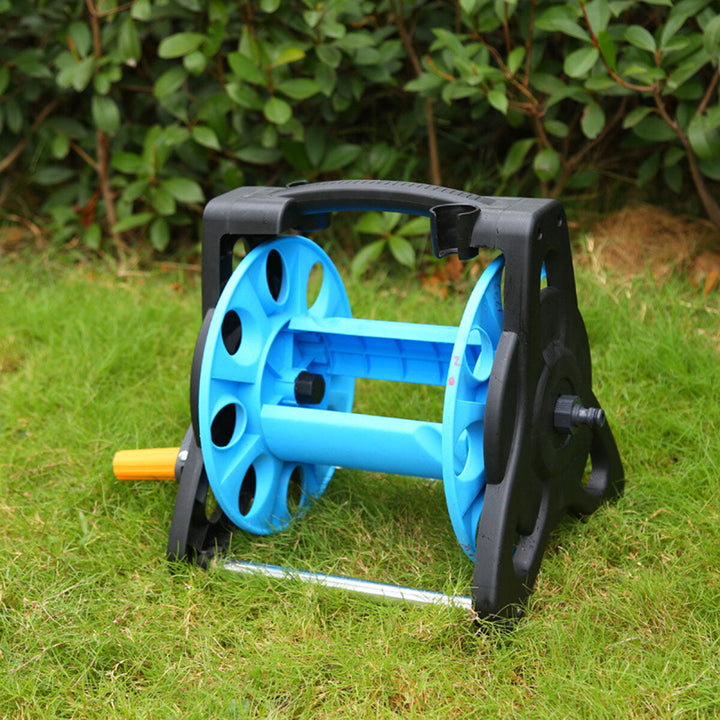 Garden Hose Reel Truck Portable Watering Spray Pipe Cart Trolley Storage Case Image 10