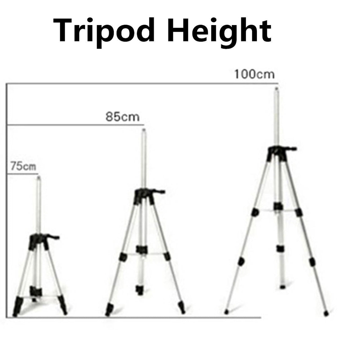 Green 2 Line 2 Points Laser Level 360 Rotary Laser Line Self Leveling with Tripod Image 4