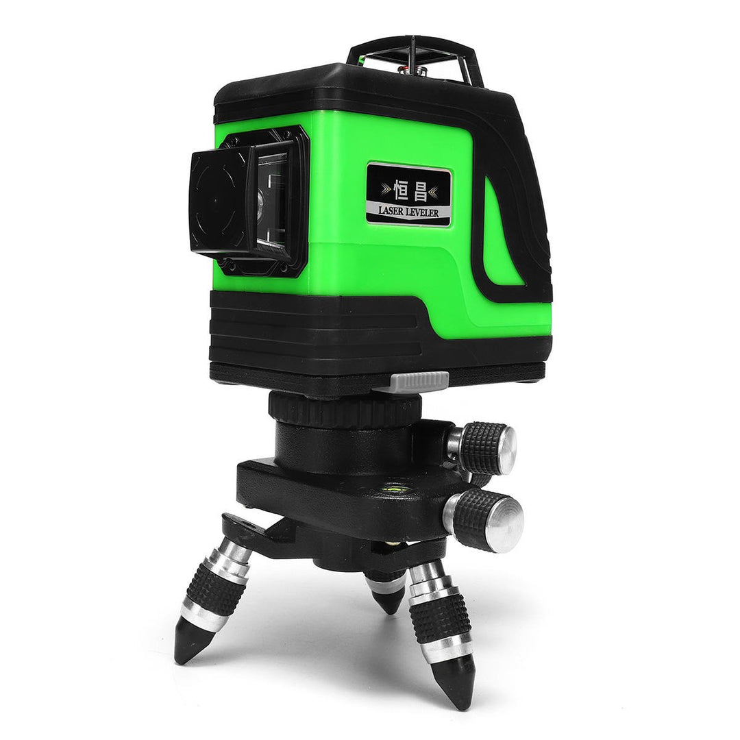 Laser Level 12 Lines Green Self Leveling Vertical Horizontal 3D Leveling Tool 4000mAh Lithium Charge Image 3