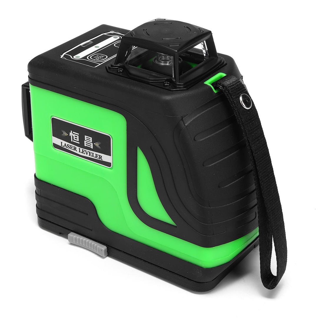 Laser Level 12 Lines Green Self Leveling Vertical Horizontal 3D Leveling Tool 4000mAh Lithium Charge Image 5