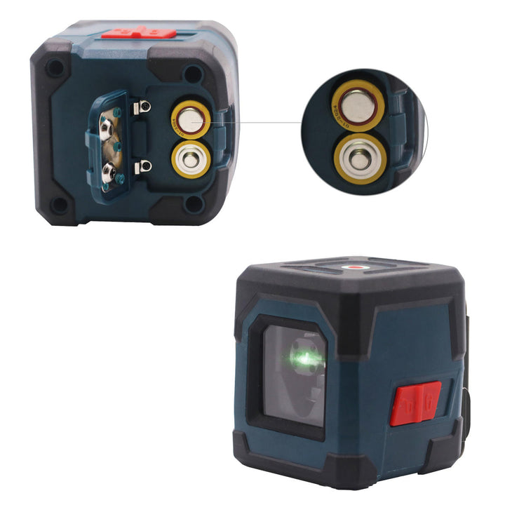 Laser Level Cross Line Laser with Measuring Range 50ft, Self-Leveling Vertical and Horizontal Line Image 2