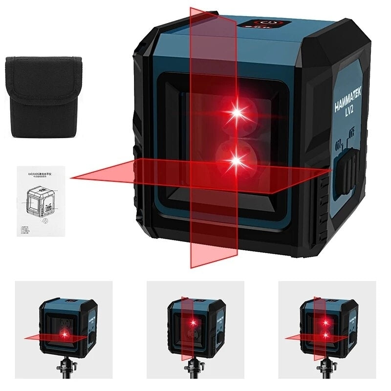 Laser Level with 2 Lines Horizontal,Vertical Line Separated Automatic Measurement Laser Level Image 1