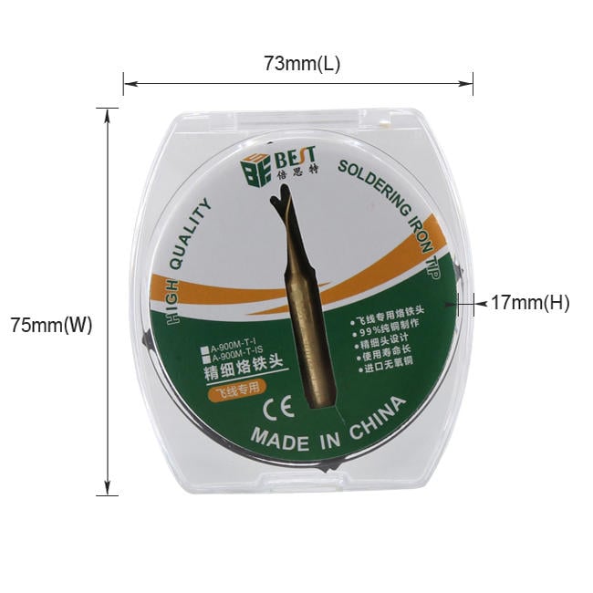 Lead Free Fine Soldering Iron Tips fine Fly Line Dedicated Soldering Image 5