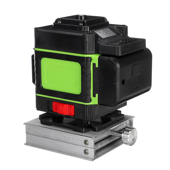 LED Display LD Green Light Laser Level 3D 360 12 Line Cross Self Leveling Measure Tool Image 1